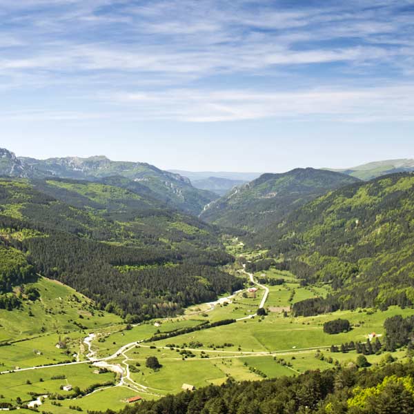 Valle del Roncal en Navarra